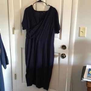 UNIVERSAL STANDARD, xs dark blue Mary Dress